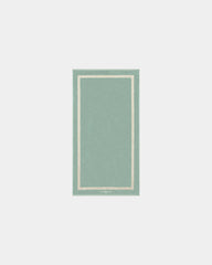 Serviette de plage coton longues fibres 90x170 à personnaliser - Vert D'Eau