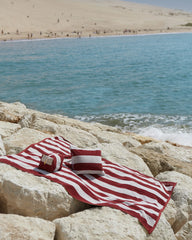 Serviette de plage XXL 170x170 Rayures Riviera à personnaliser - 28