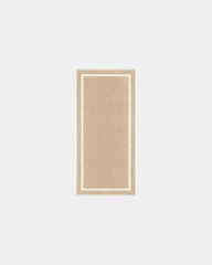 Serviette de plage 90x200 coton longues fibres à personnaliser - Sable