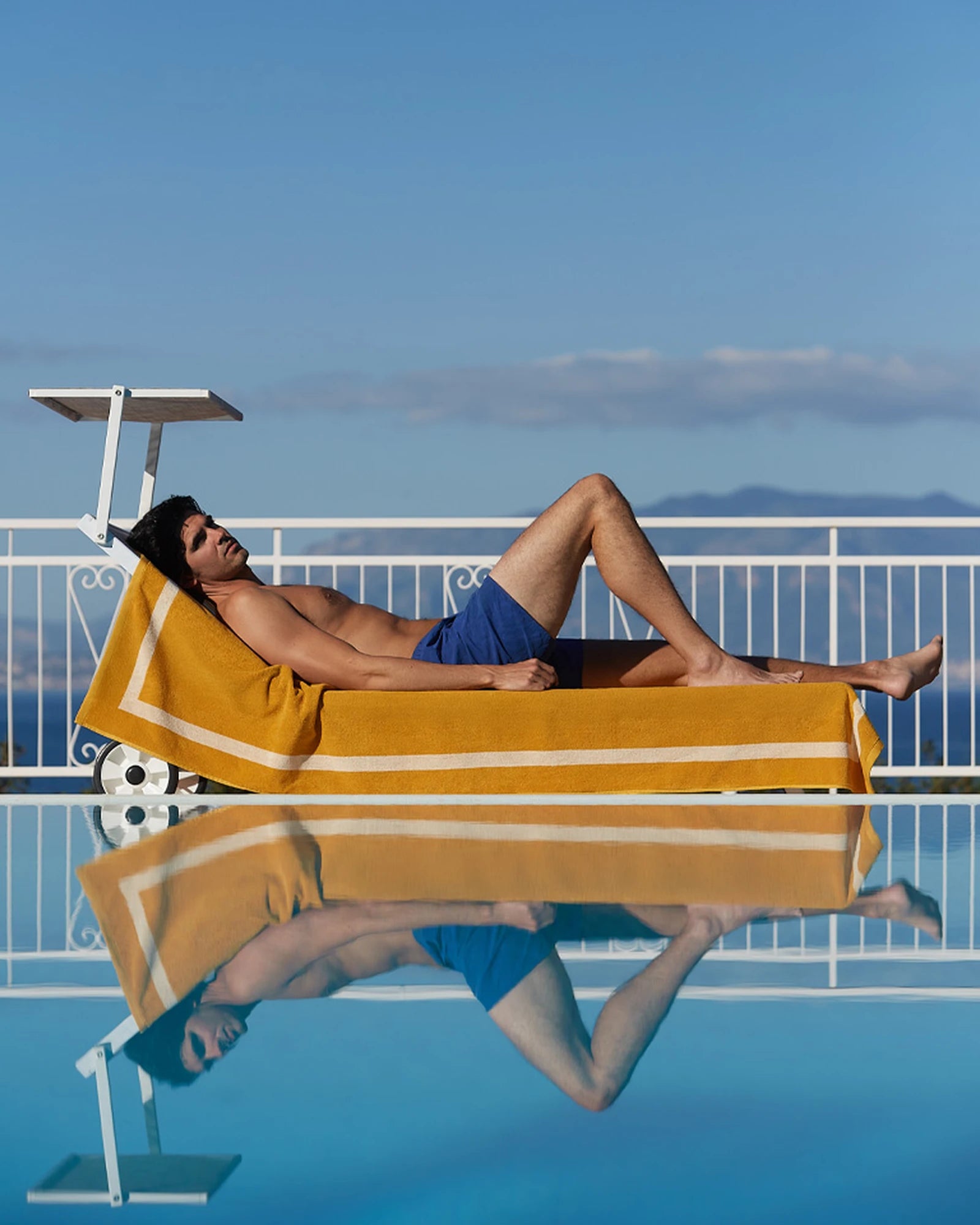 Serviette de plage 90x200 coton longues fibres à personnaliser - 13