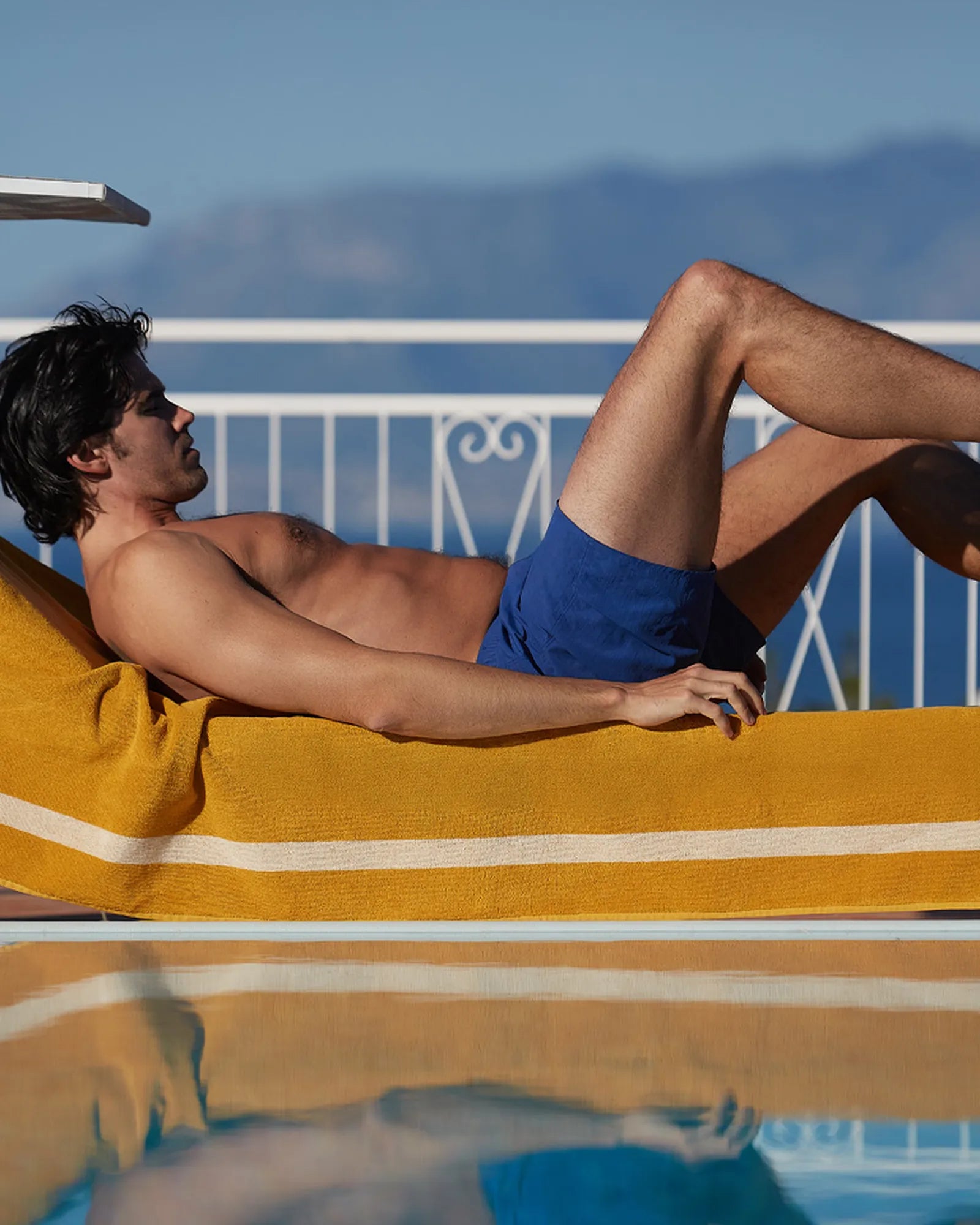 Serviette de plage 90x200 coton longues fibres à personnaliser - 14