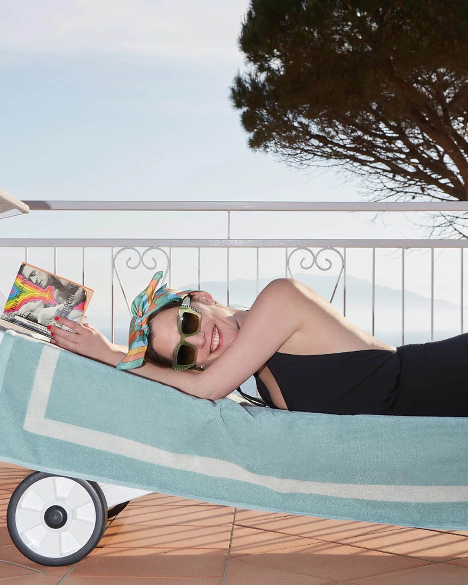 Serviette de plage 90x200 coton longues fibres à personnaliser - 22
