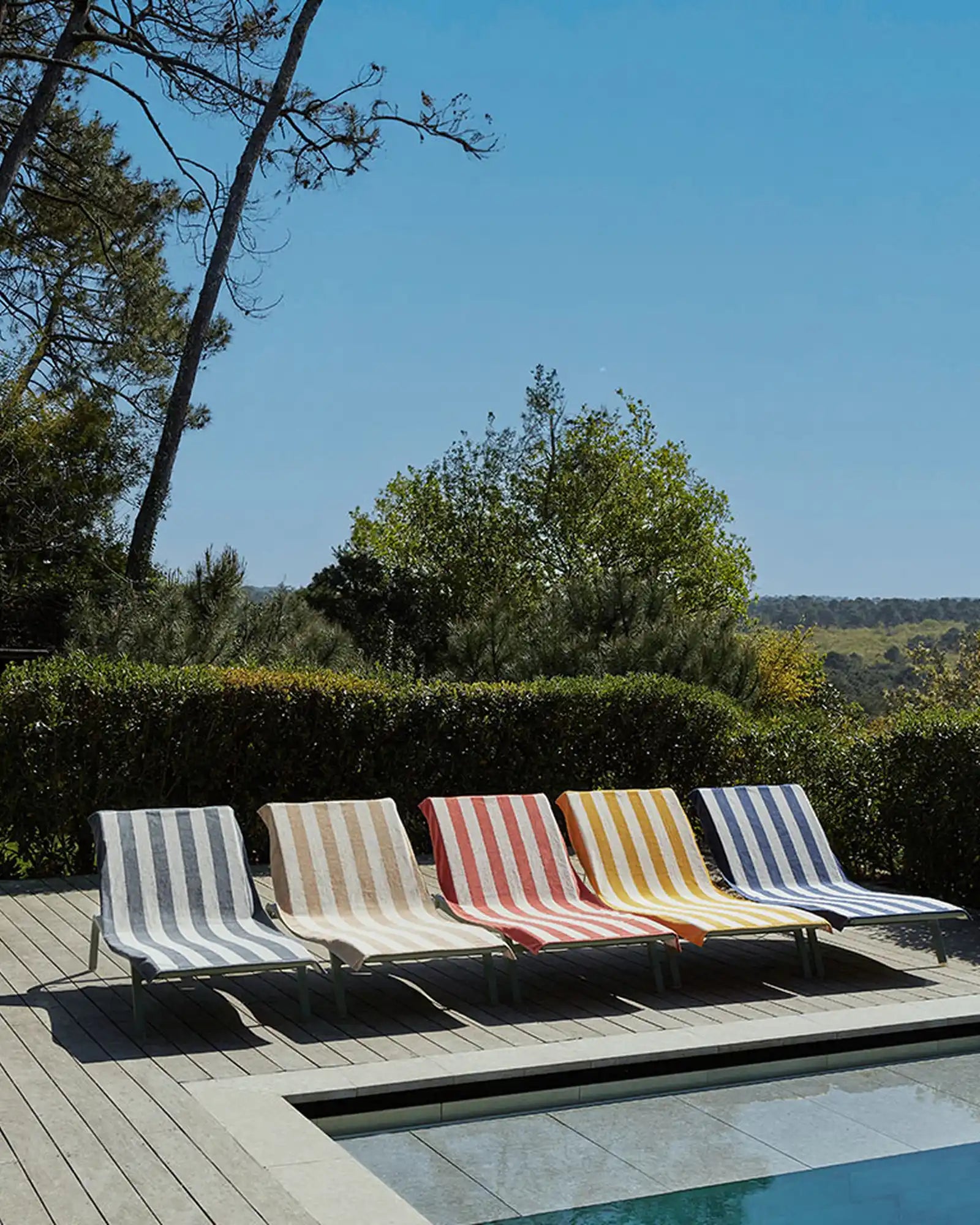 Serviette de plage éponge 90x200 La Serviette Paris à personnaliser - 15