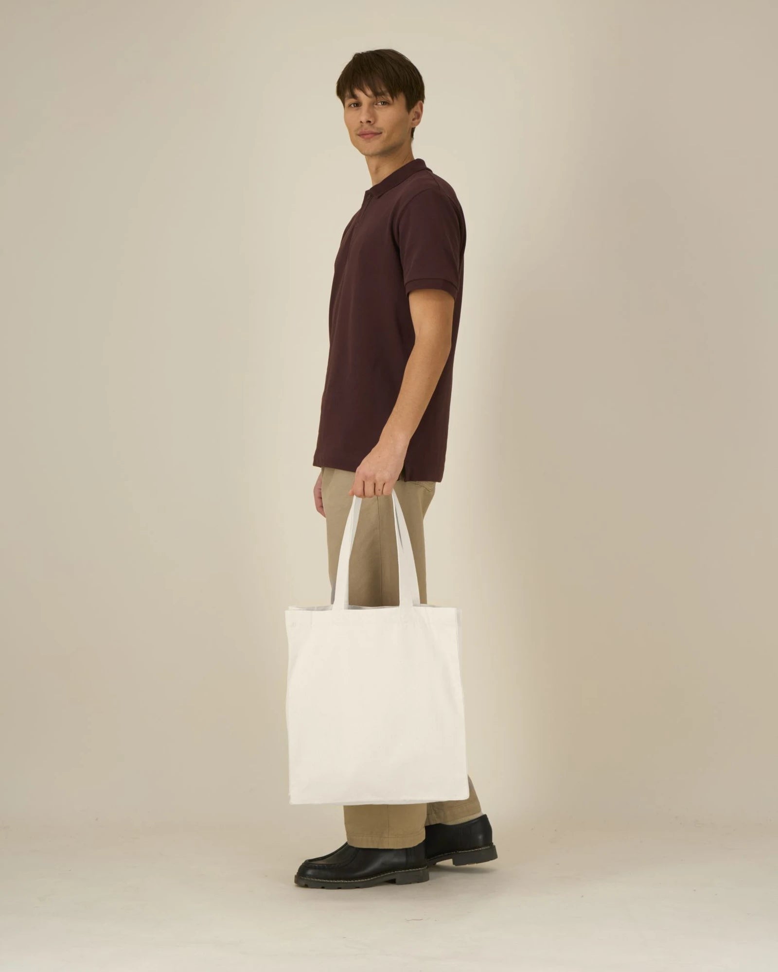 Tote bag recyclé Stanley/Stella Mid à personnaliser - Natural Raw