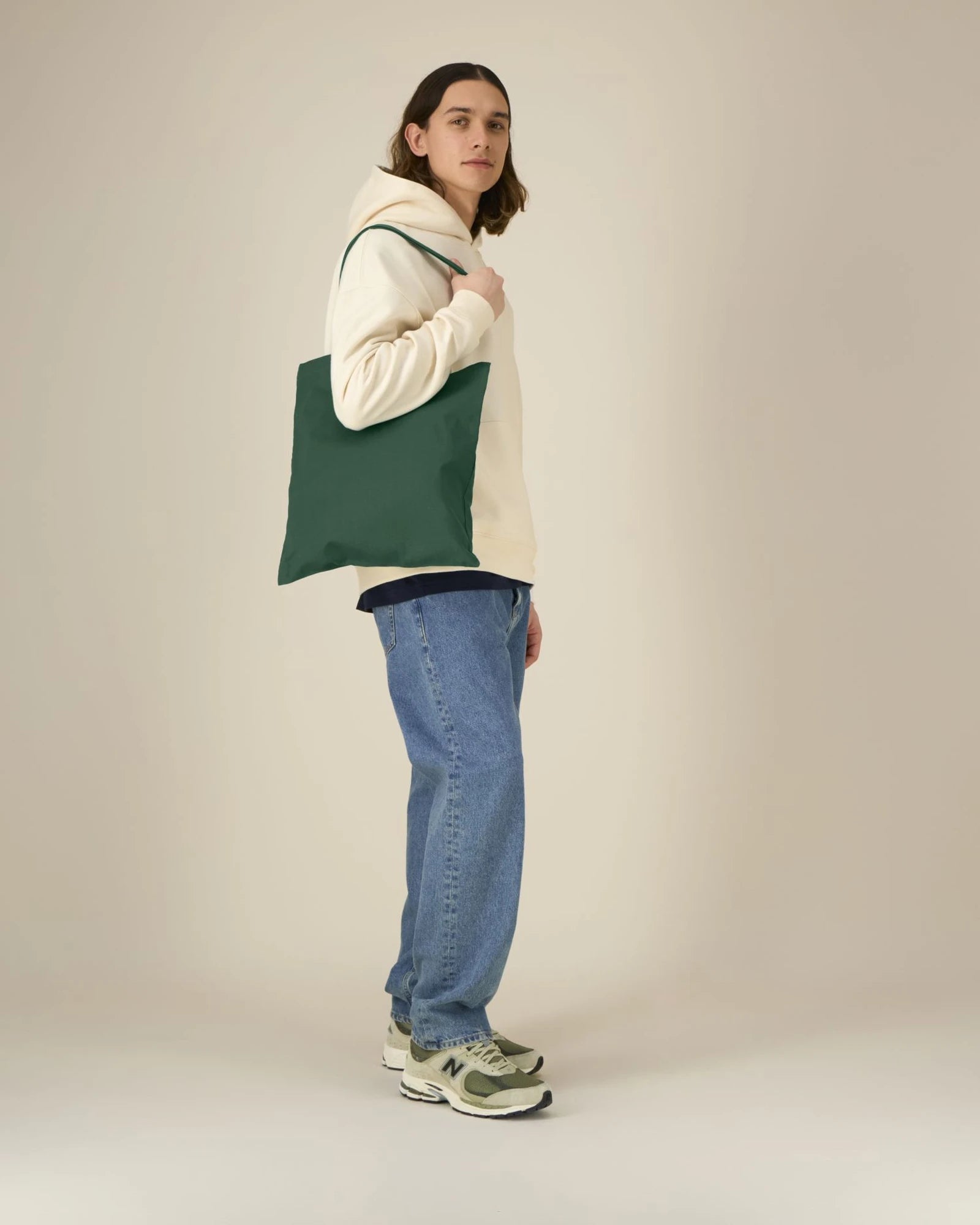 Tote bag coton bio Stanley/Stella Light à personnaliser - Bottle Green