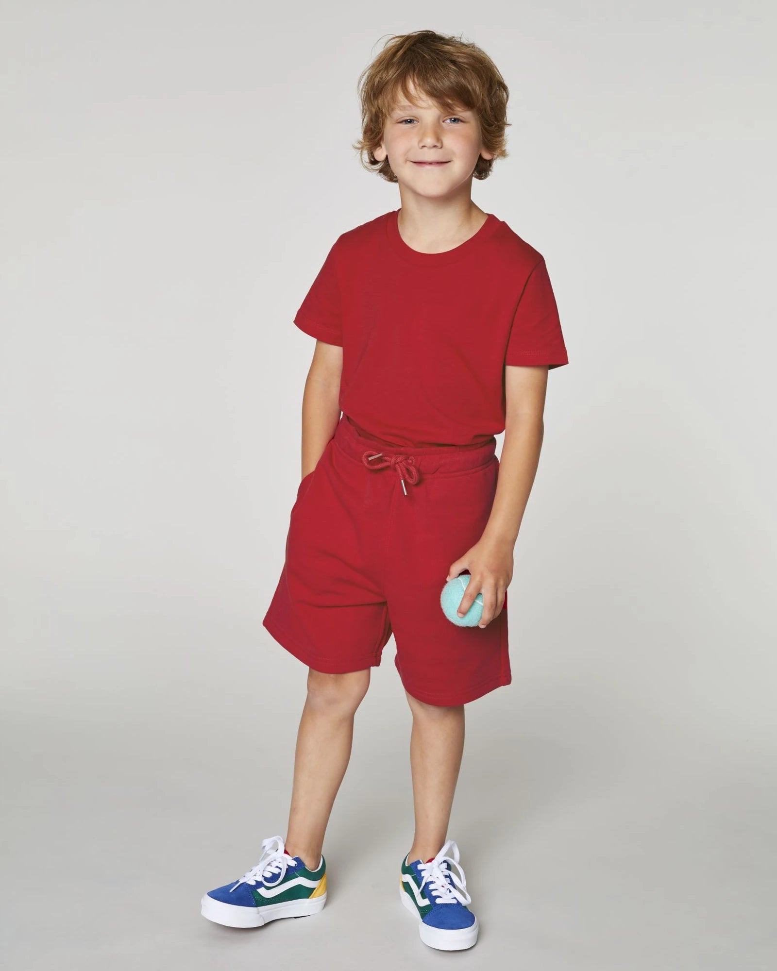 Short de jogging enfant coton bio Stanley/Stella Mini Bolter à personnaliser - 21