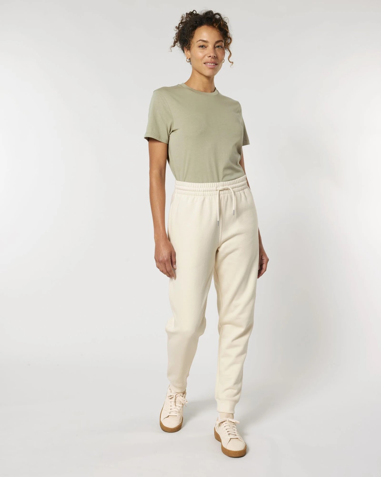 Pantalon de jogging unisexe coton bio Stanley/Stella Mover - Natural Raw