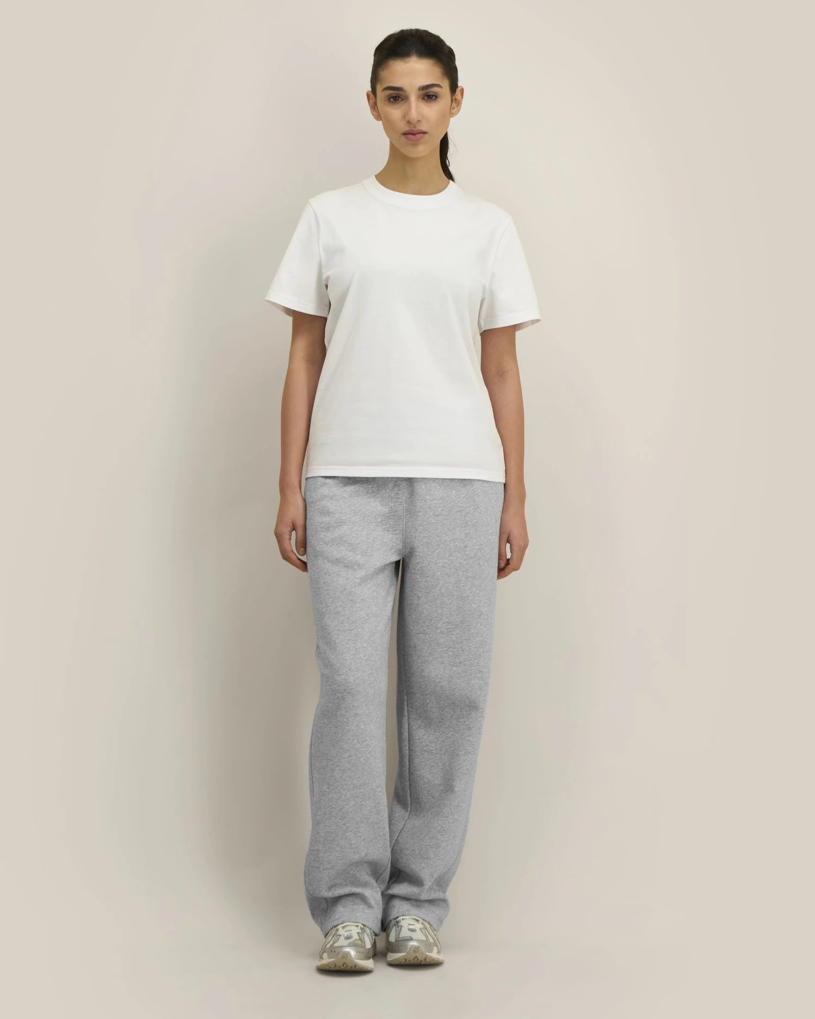 Pantalon coton bio Stanley/Stella Needer à personnaliser - Heather Grey