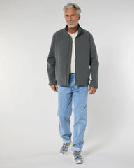 Veste softshell homme Stanley/Stella Navigator à personnaliser - Anthracite