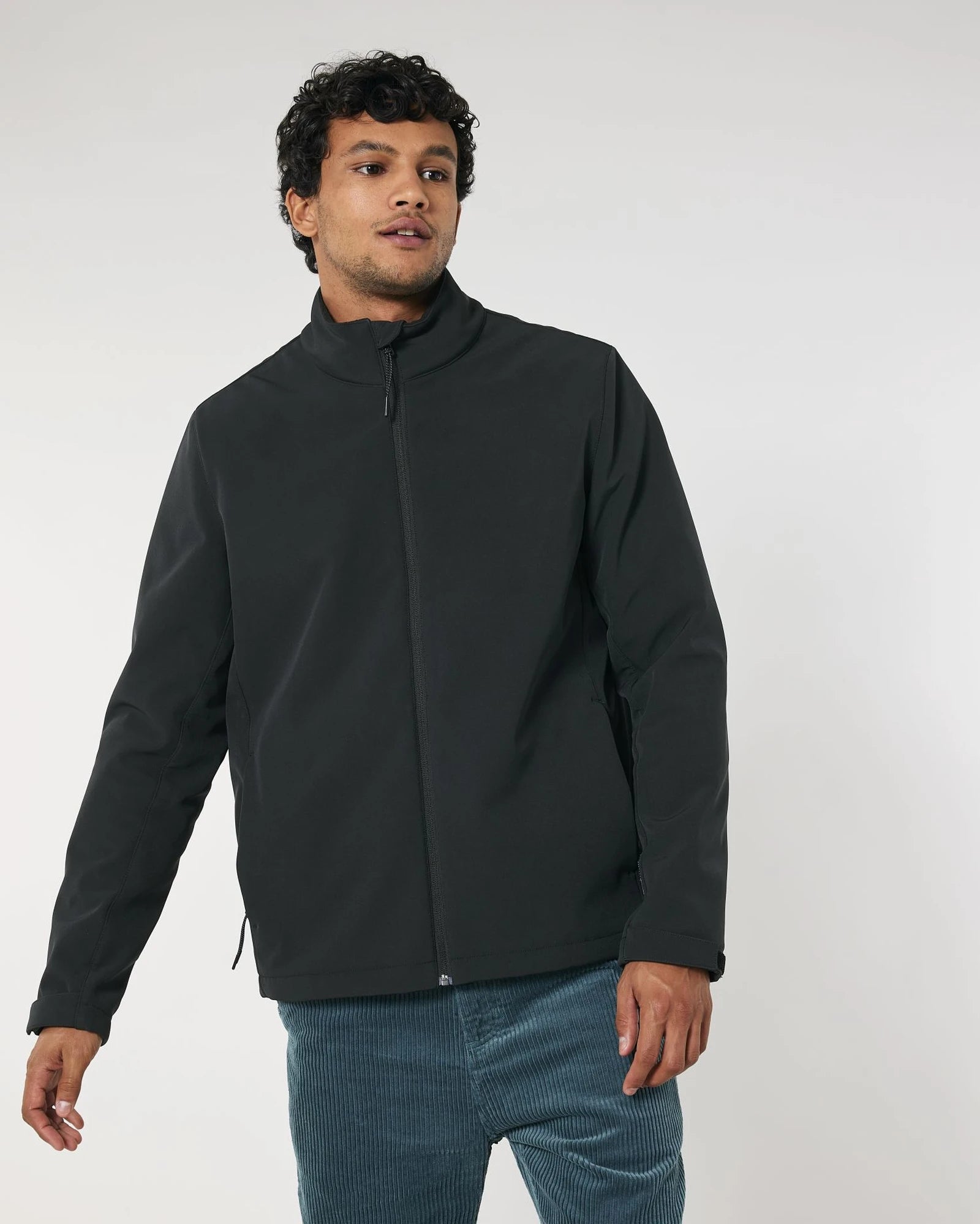 Veste softshell homme Stanley/Stella Navigator à personnaliser - Black