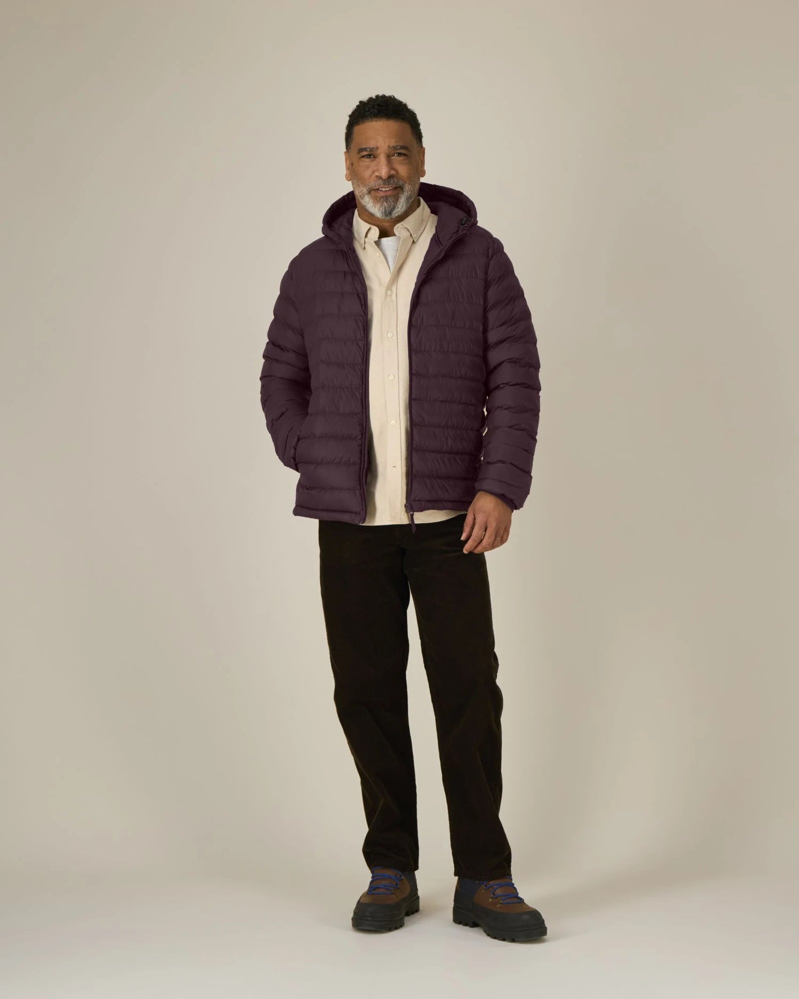 Veste légère matelassée 100% nylon recyclé Stanley - Red Brown