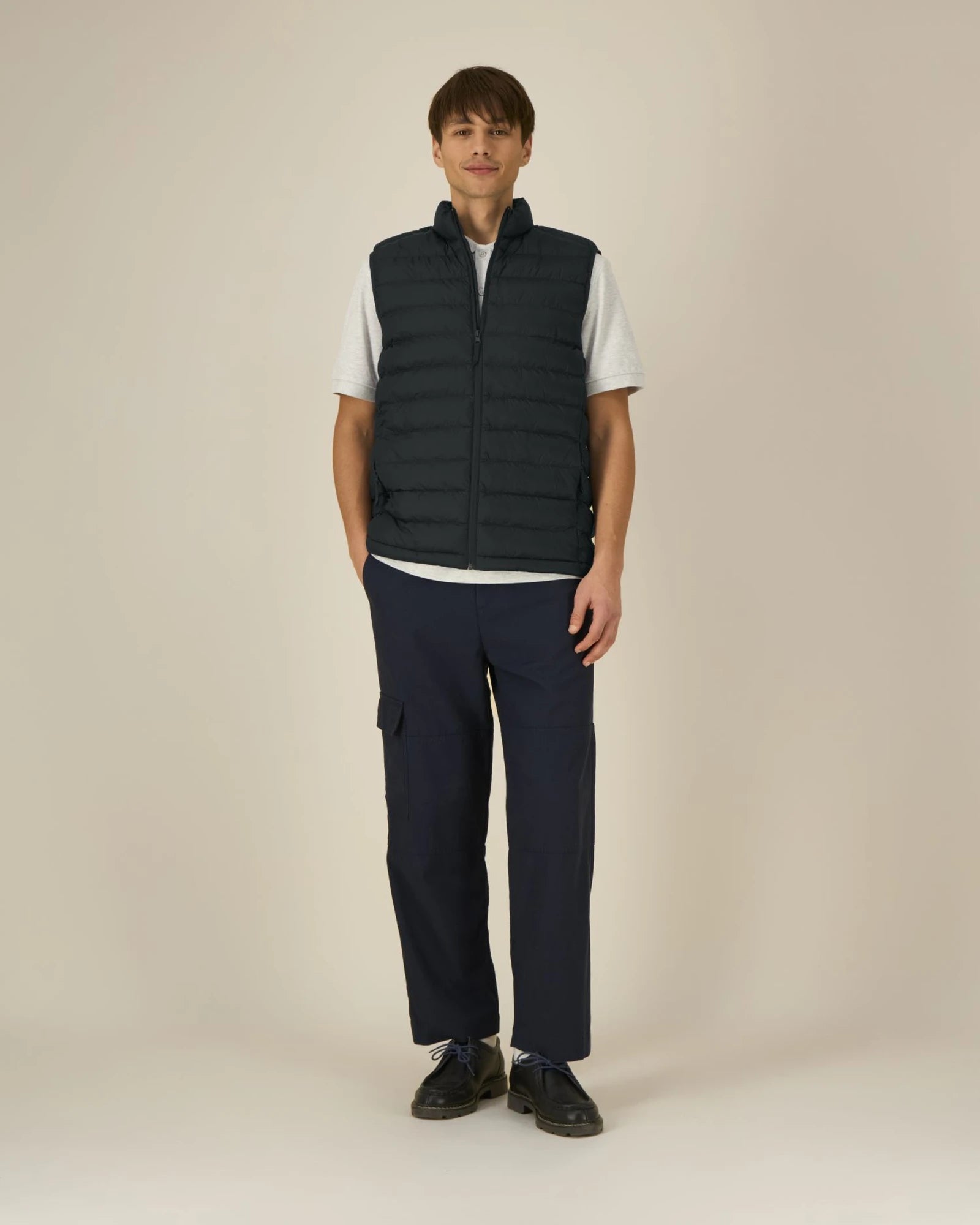 Gilet homme 100% nylon recyclé Stanley/Stella Climber à personnaliser - Black