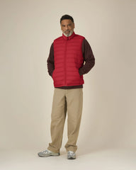 Gilet homme 100% nylon recyclé Stanley/Stella Climber à personnaliser - Red
