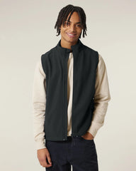 Veste softshell homme Stanley/Stella Trail Blazer à personnaliser - Black