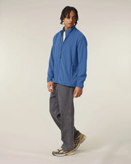 Veste polaire homme 100% polyester recyclé à personnaliser - Mindful Blue