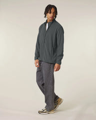 Veste polaire homme 100% polyester recyclé à personnaliser - Anthracite