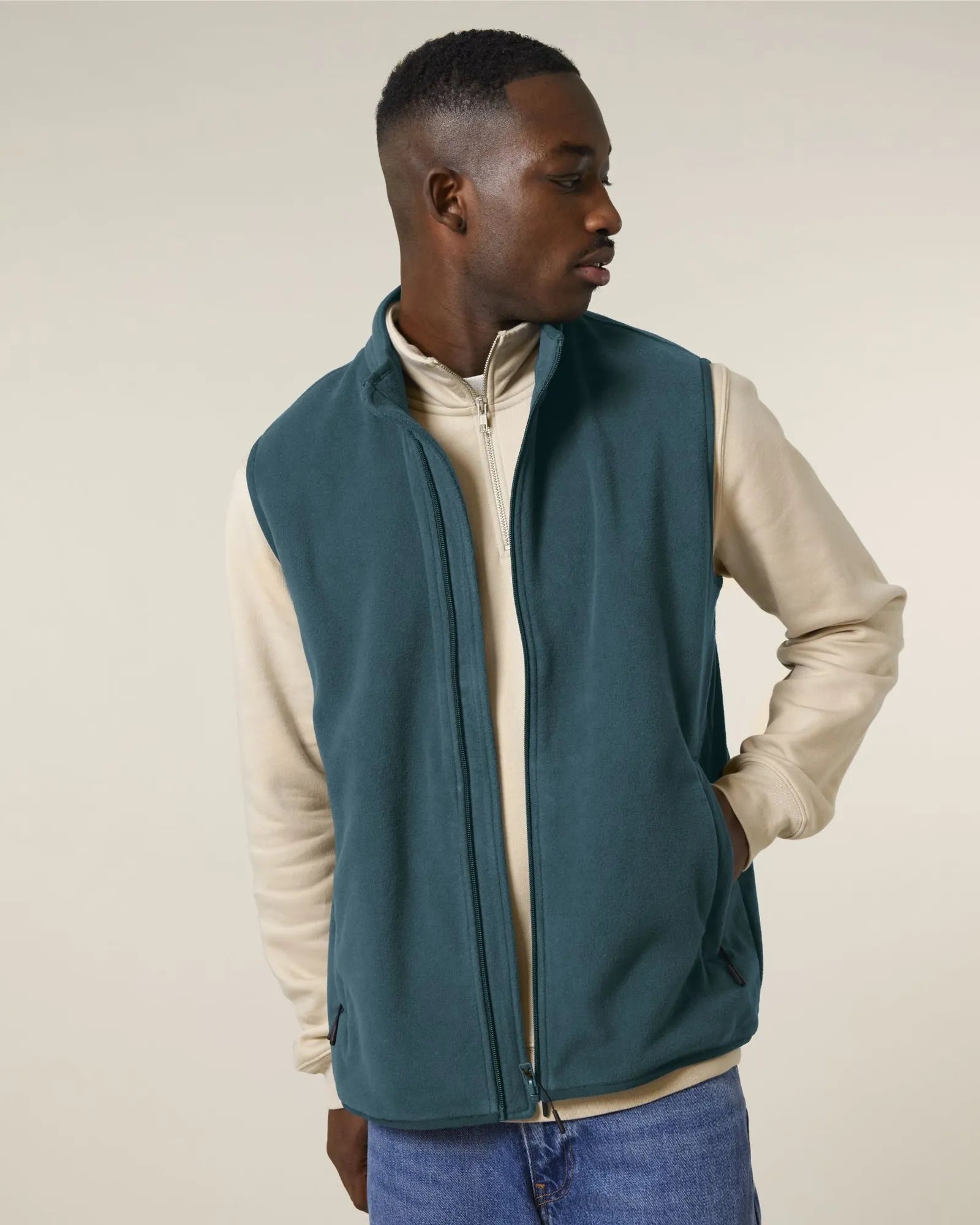 Veste polaire recyclée Stanley/Stella Quester à personnaliser - Stargazer
