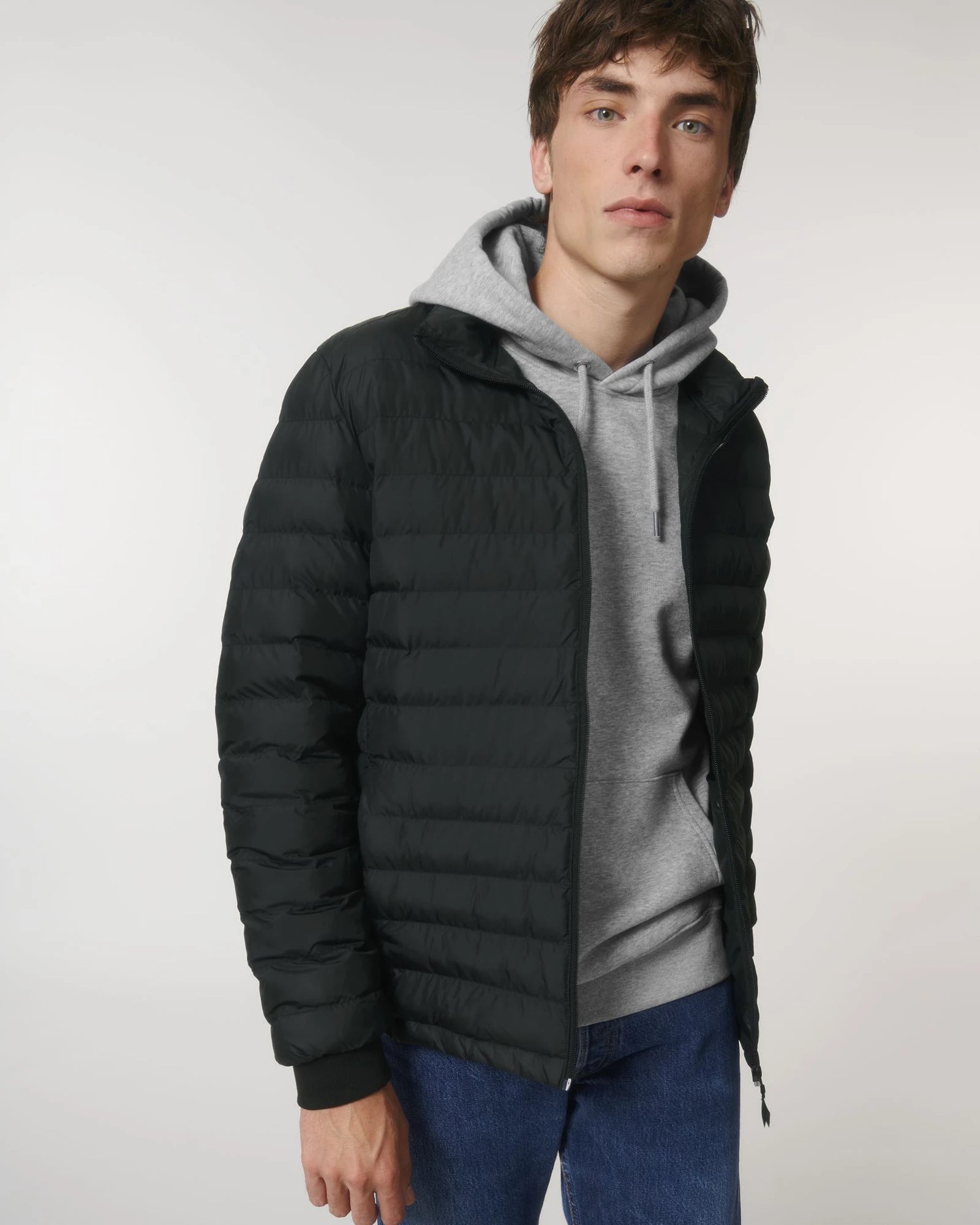 Veste matelassée 100% polyester recyclé Stanley/Stella à personnaliser - Black