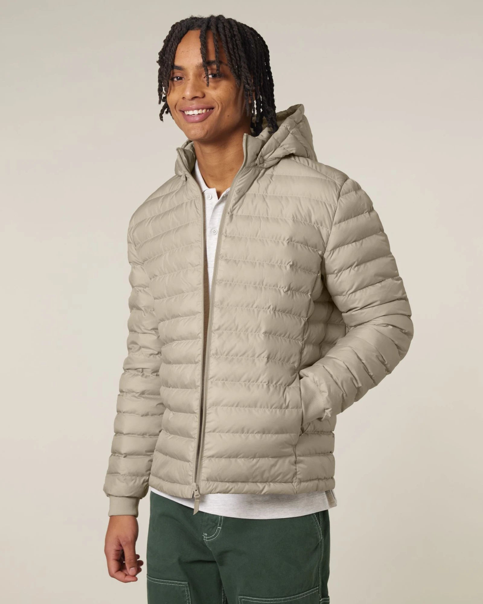 Veste matelassée 100% polyester recyclé Stanley/Stella à personnaliser - Desert Dust