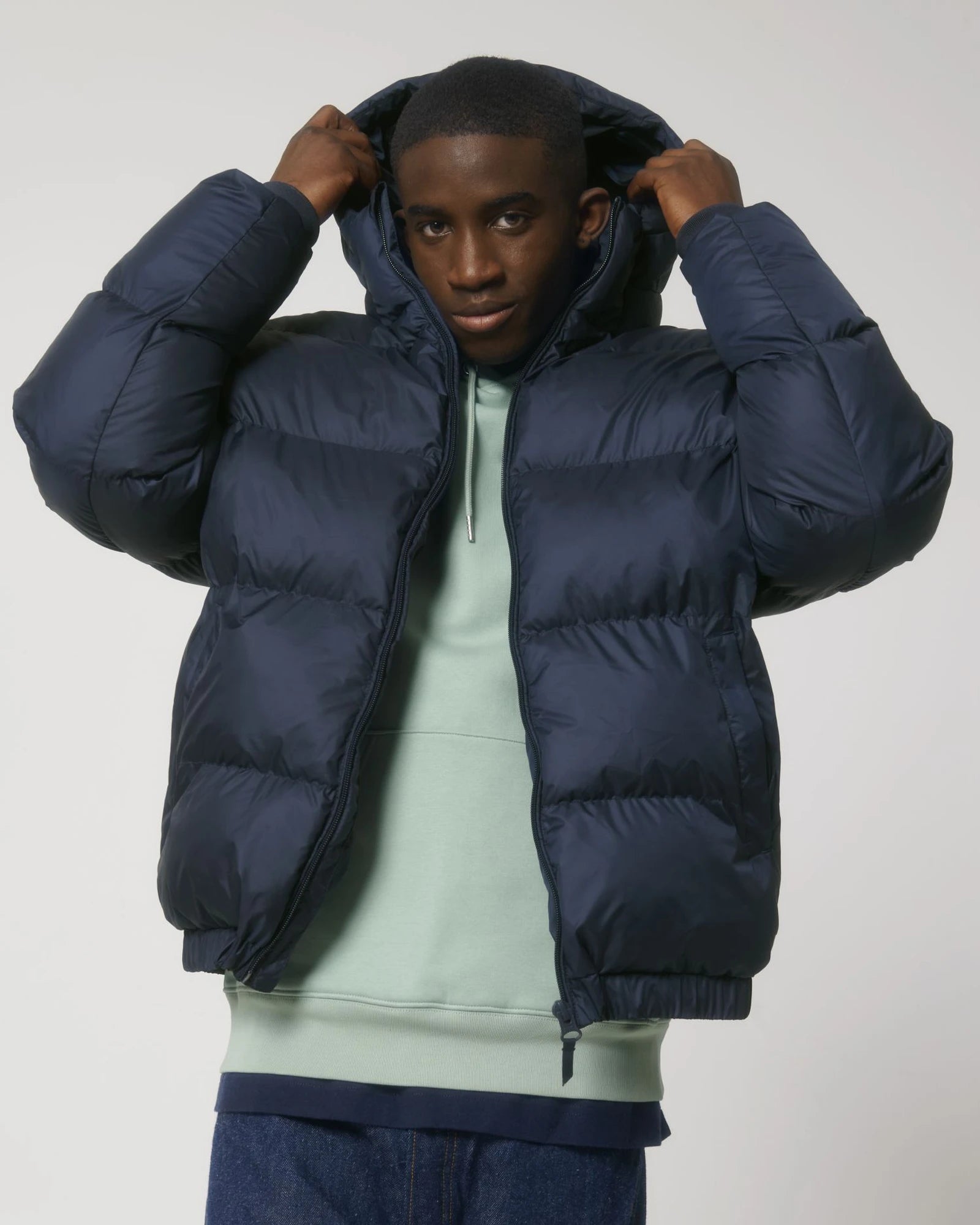 Veste matelassée polyester recyclé Stanley/Stella Puffer à personnaliser - 4