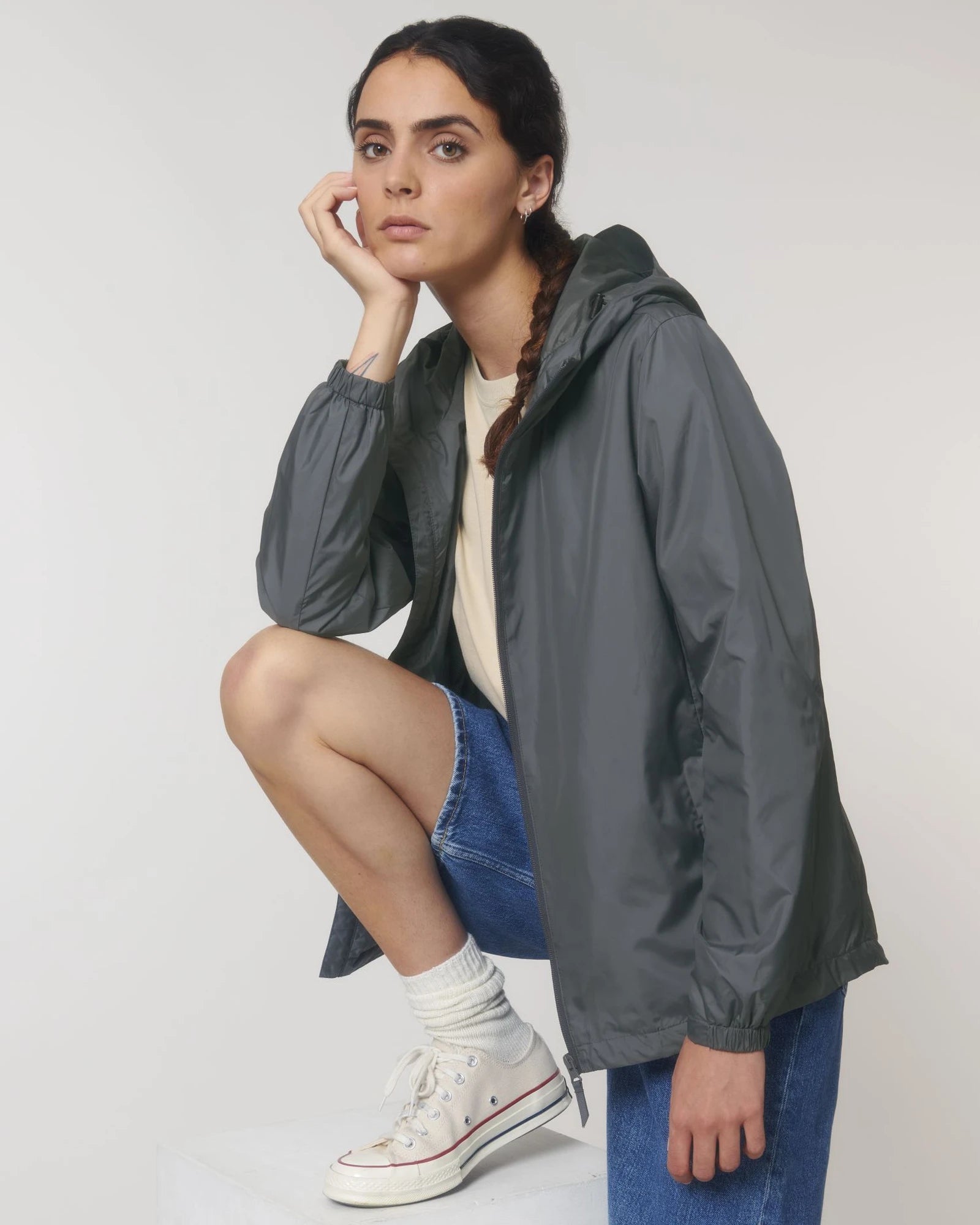Veste polyester recyclé Stanley/Stella Commuter à personnaliser - Deep Metal