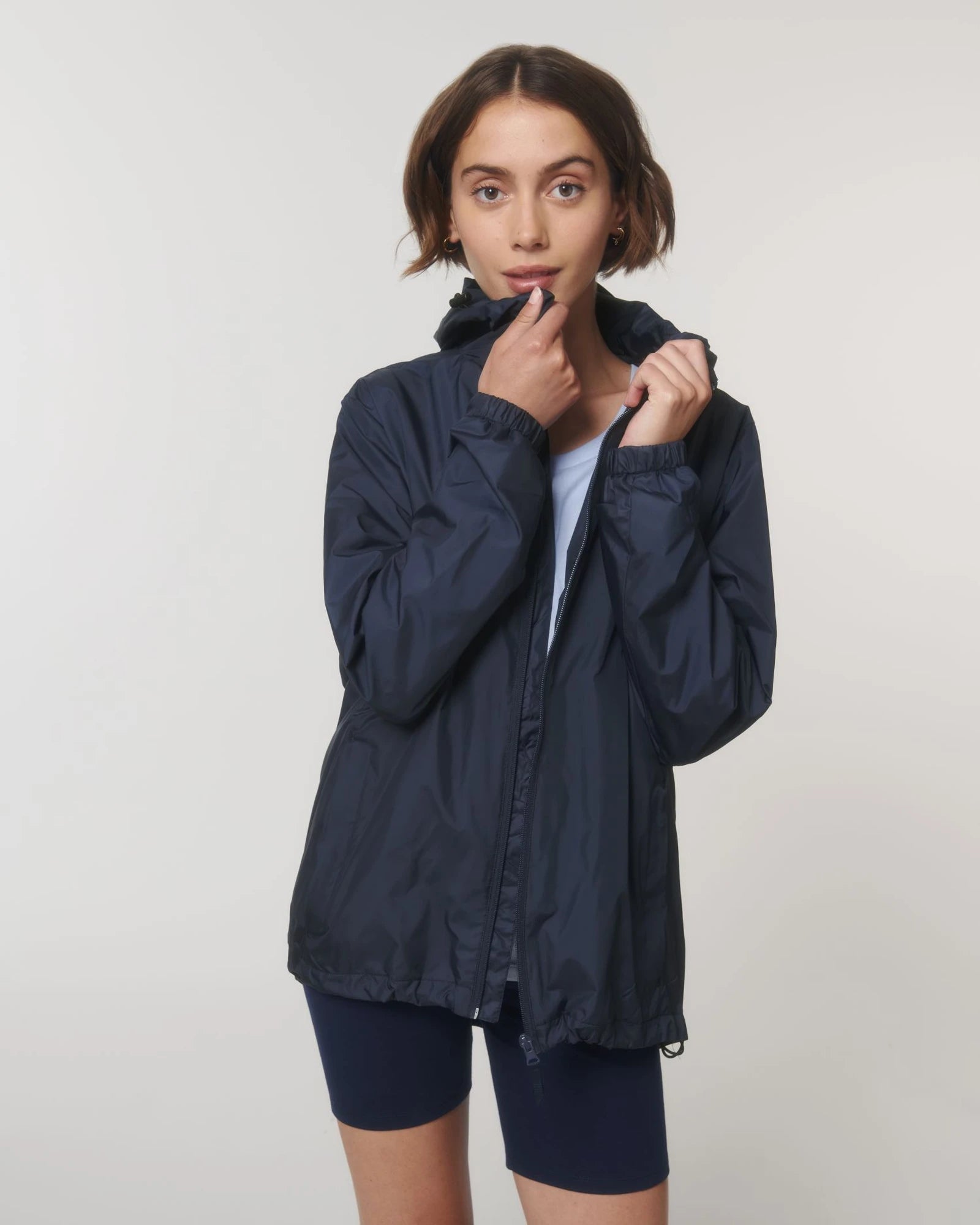 Veste polyester recyclé Stanley/Stella Commuter à personnaliser - French Navy