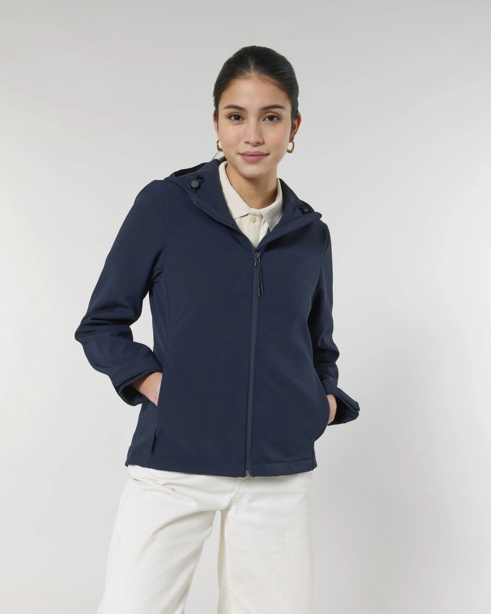 Veste softshell femme Stanley/Stella Discoverer à personnaliser - French Navy