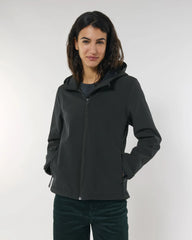 Veste softshell femme Stanley/Stella Discoverer à personnaliser - Black
