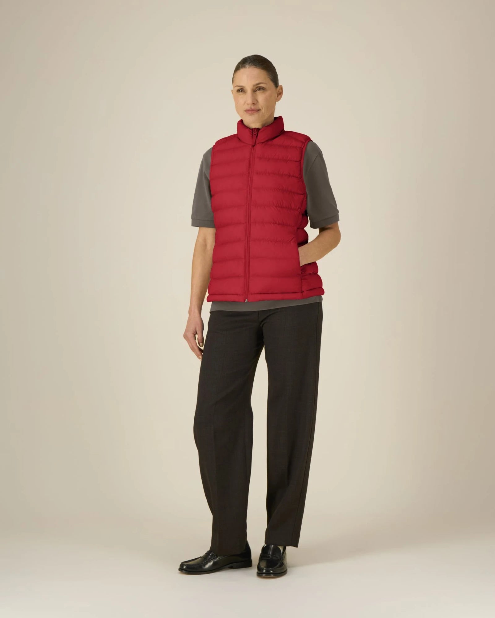 Gilet femme recyclé Stanley/Stella Climber 2.0 à personnaliser - Red