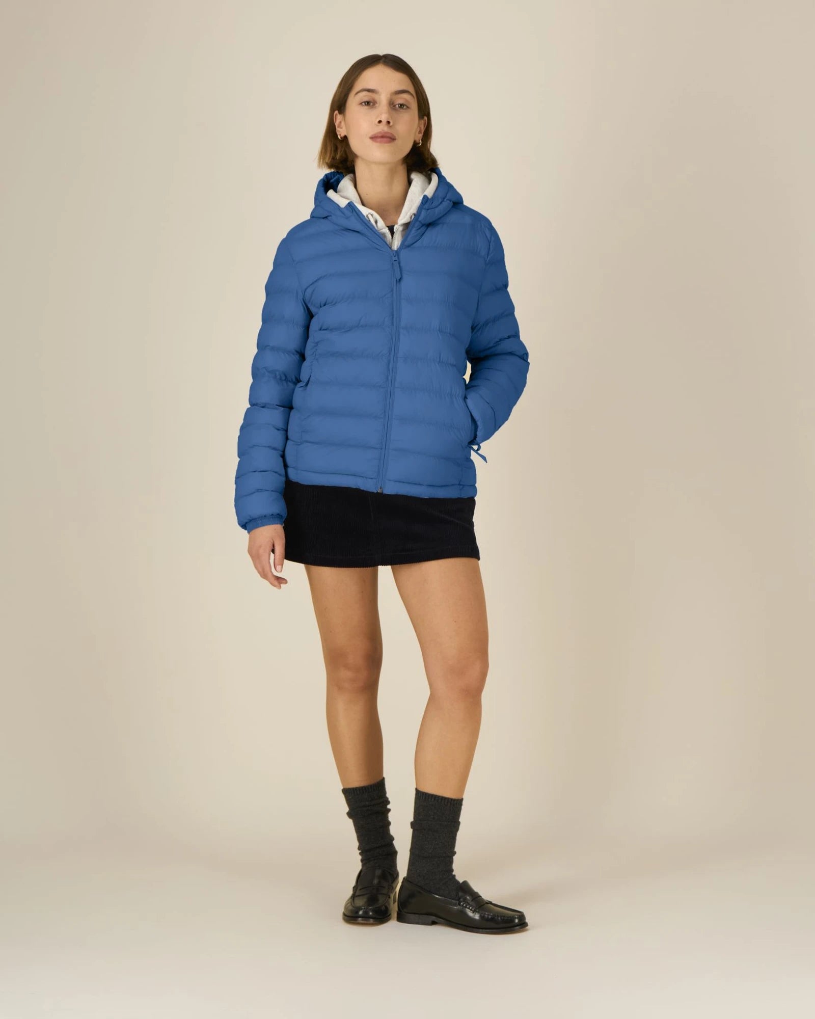 Veste légère matelassée 100% nylon recyclé Stanley/Stella à personnaliser - Mindful Blue