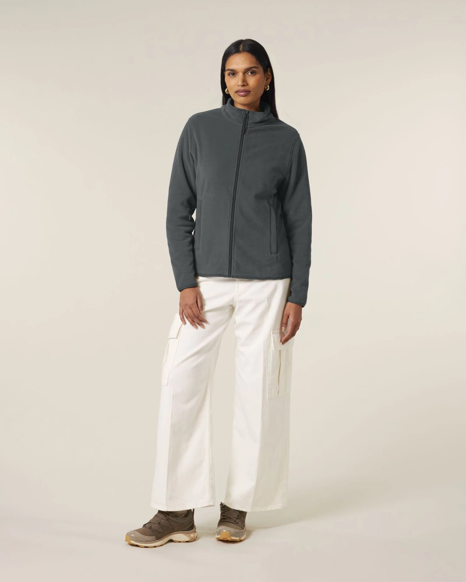 Veste légère matelassée polyester recyclé Stanley/Stella à personnaliser - Anthracite