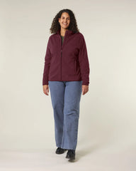 Veste légère matelassée polyester recyclé Stanley/Stella à personnaliser - Burgundy