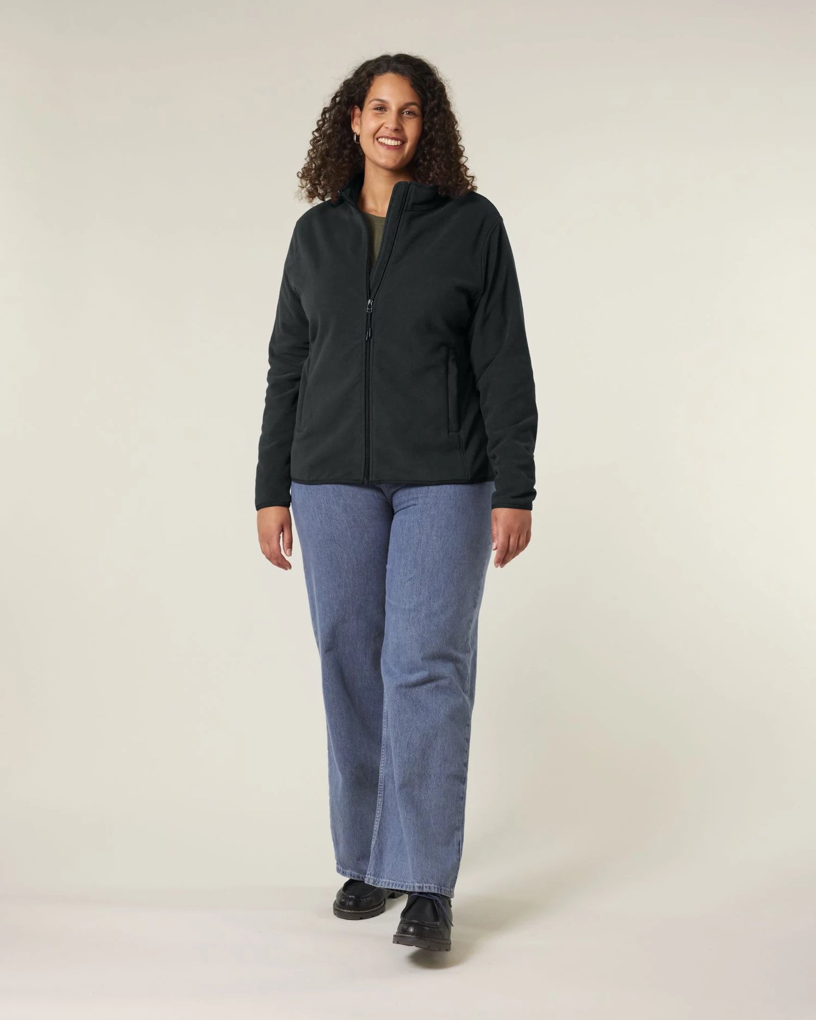 Veste légère matelassée polyester recyclé Stanley/Stella à personnaliser - Black