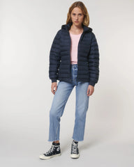 Veste matelassée femme polyester recyclé Stanley/Stella à personnaliser - French Navy