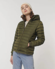 Veste matelassée femme polyester recyclé Stanley/Stella à personnaliser - British Khaki
