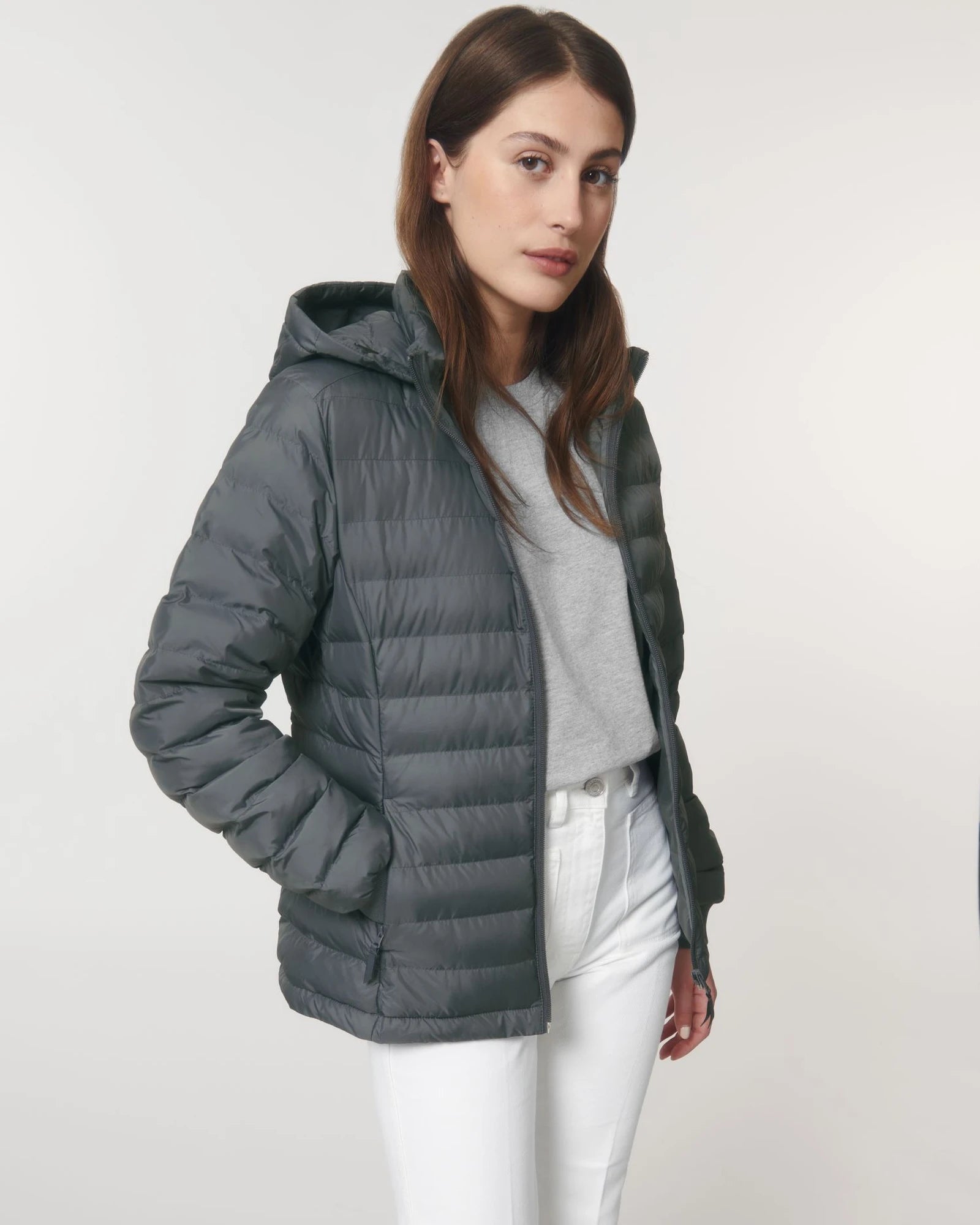 Veste matelassée femme polyester recyclé Stanley/Stella à personnaliser - Deep Metal
