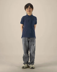 Polo enfant coton bio Stanley/Stella Mini Sprinter à personnaliser - French Navy