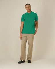 Polo coton bio Stanley/Stella Coaster à personnaliser - Verdant Green
