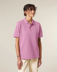 Polo coton bio Stanley/Stella Prepster 2.0 à personnaliser - Bubble Pink