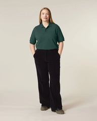 Polo coton bio Stanley/Stella Prepster 2.0 à personnaliser - Glazed Green