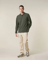 Polo coton bio Stanley/Stella Prepster 2.0 à personnaliser - Khaki