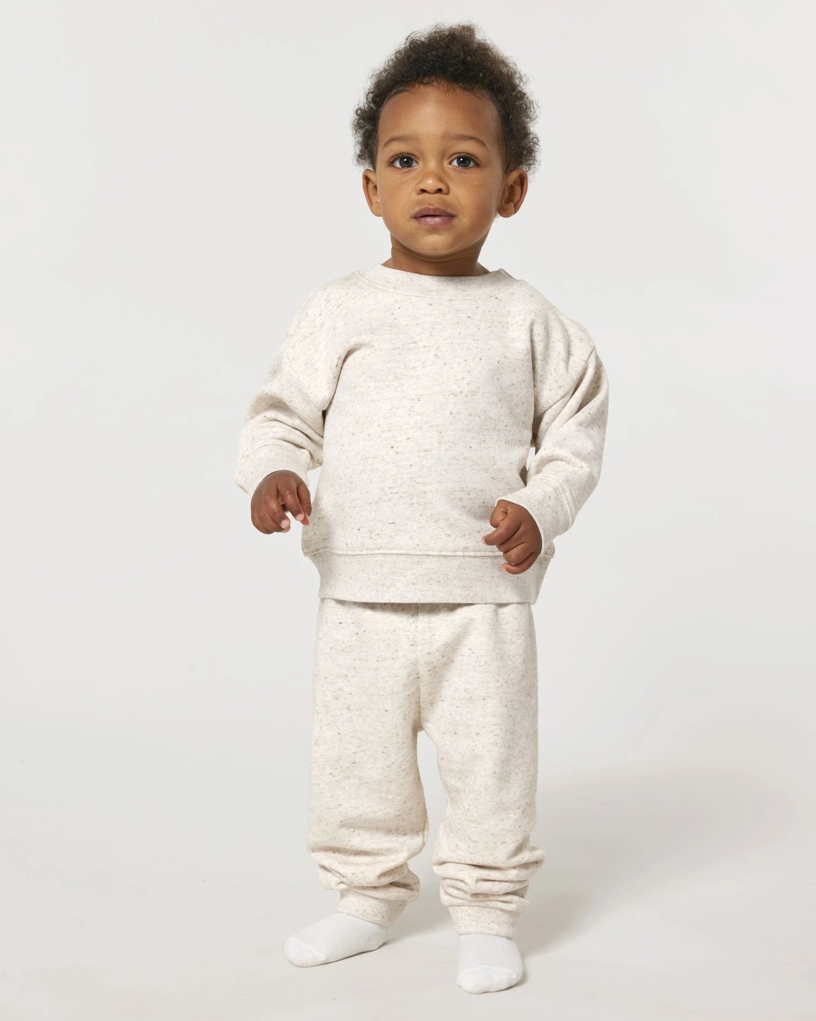 Sweat-shirt bébé coton bio Stanley/Stella à personnaliser - Eco Heather