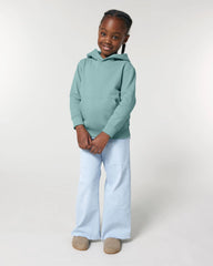 Sweat à capuche enfant Mini Cruiser 2.0 à personnaliser - Teal Monstera