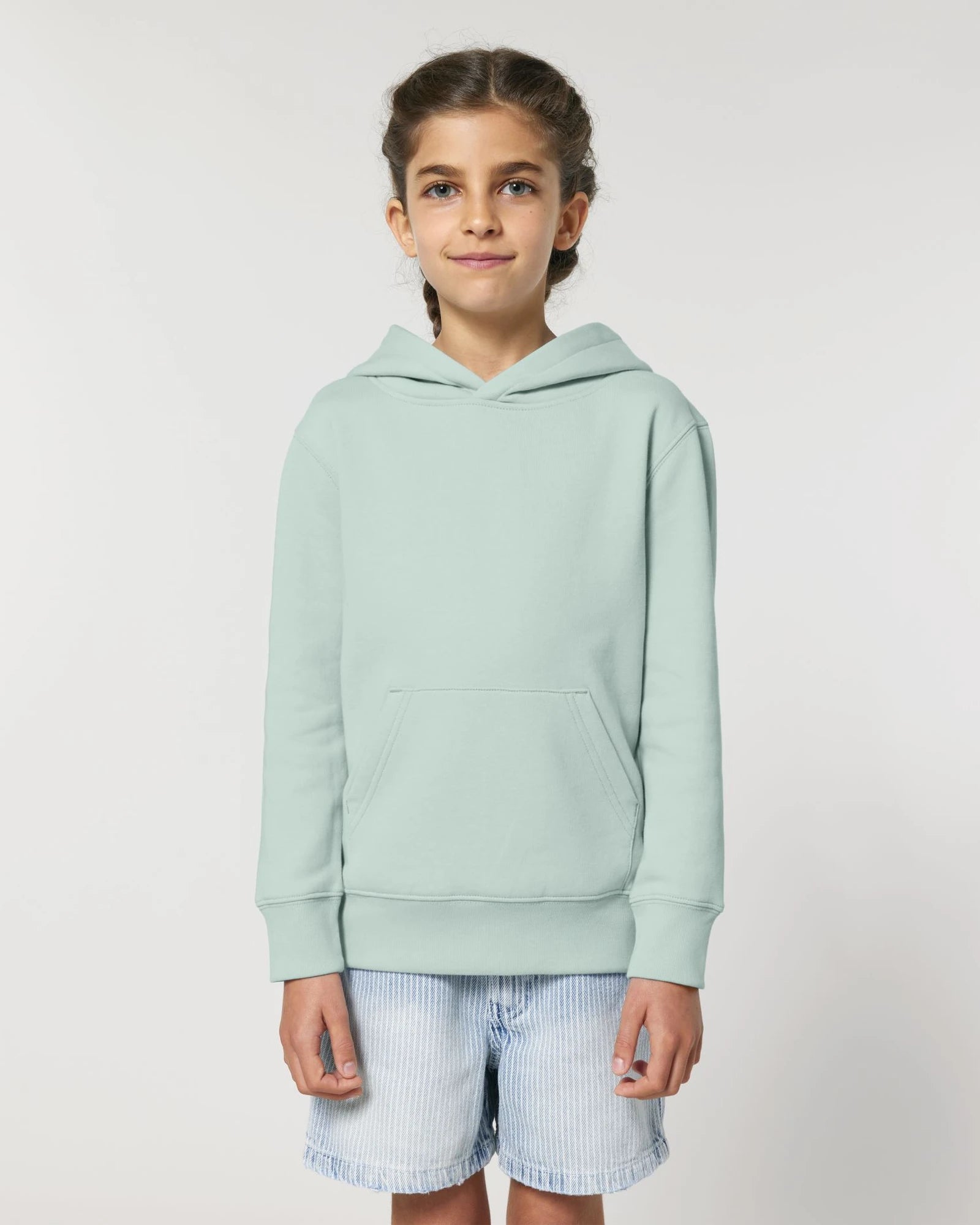 Sweat à capuche enfant Mini Cruiser 2.0 à personnaliser - Caribbean Blue