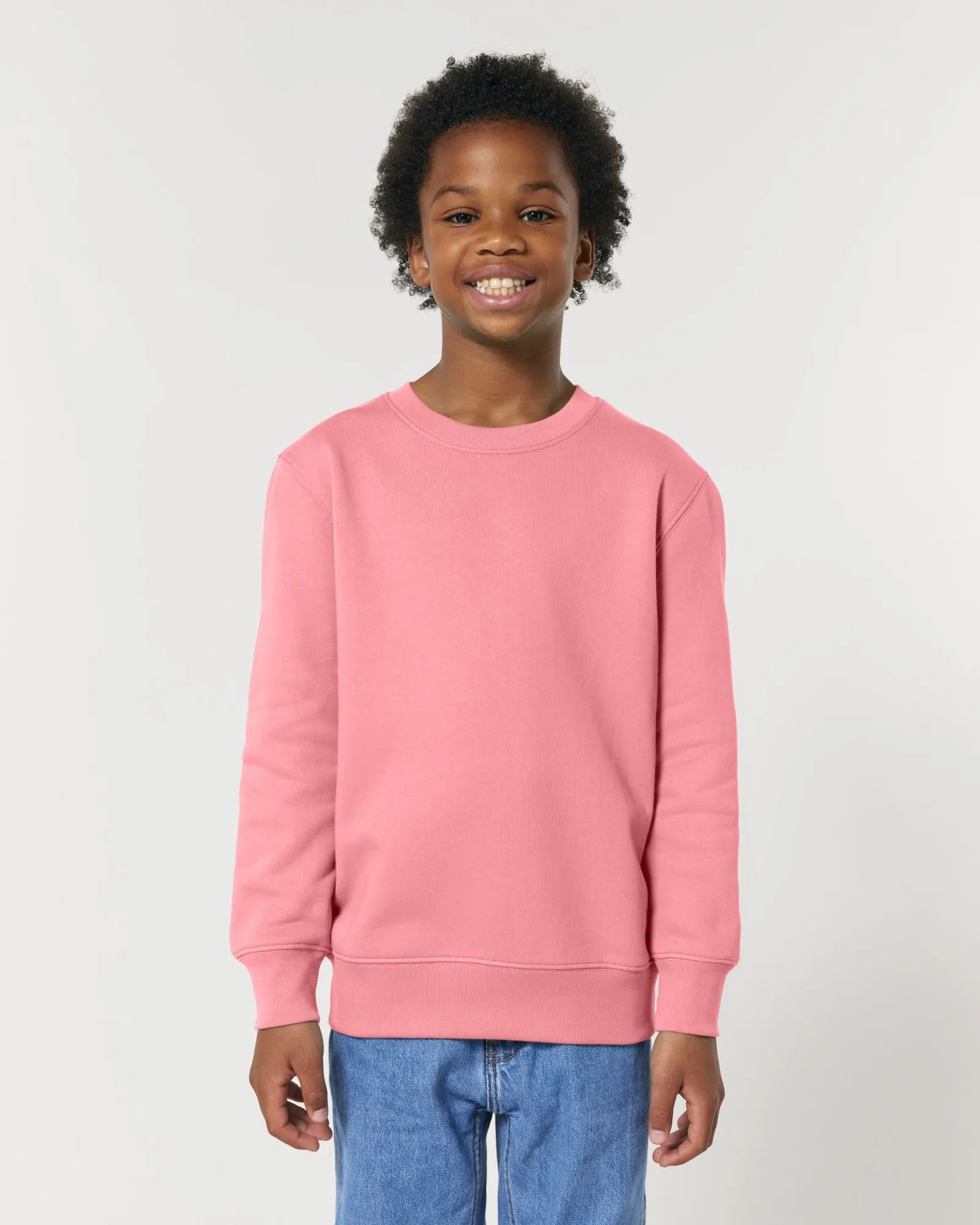 Sweat-shirt enfant coton bio Stanley/Stella Mini Changer 2.0 à personnaliser - Pink Joy