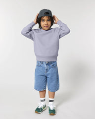 Sweat-shirt enfant coton bio Stanley/Stella Mini Changer 2.0 à personnaliser - Lavender