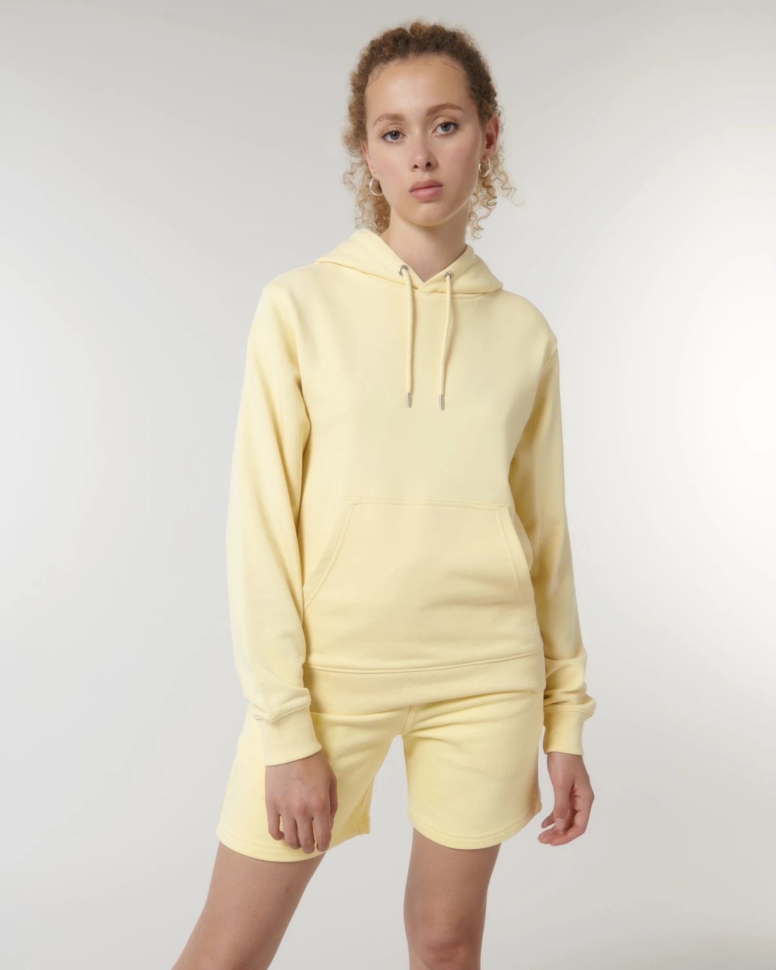 Sweat à capuche unisexe coton bio Stanley/Stella à personnaliser - Butter