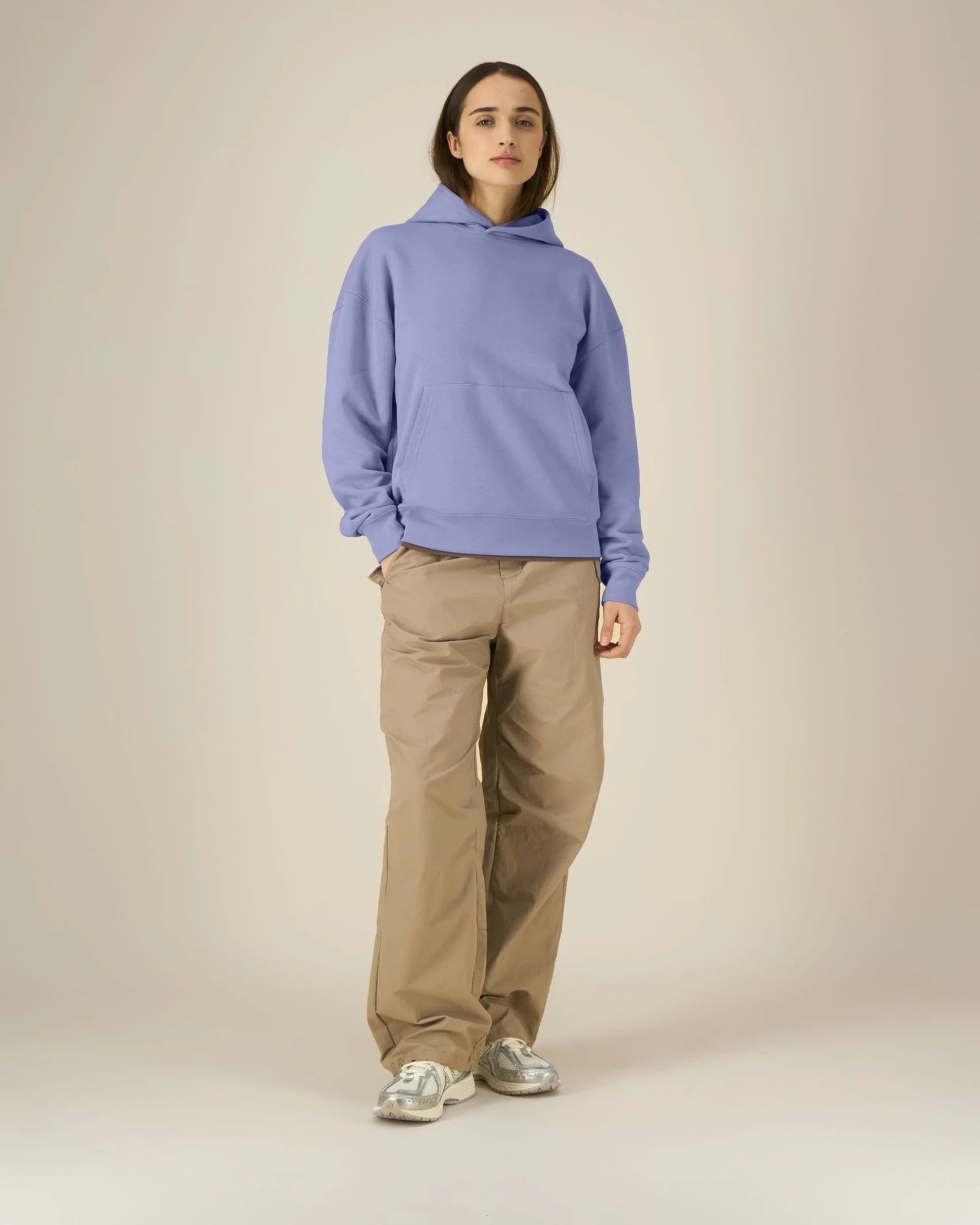 Sweat à capuche unisexe coton bio Stanley/Stella à personnaliser - Violet