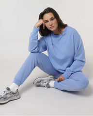 Sweat-shirt unisexe coton bio Stanley/Stella Matcher à personnaliser - G. Dyed Swimmer Blue
