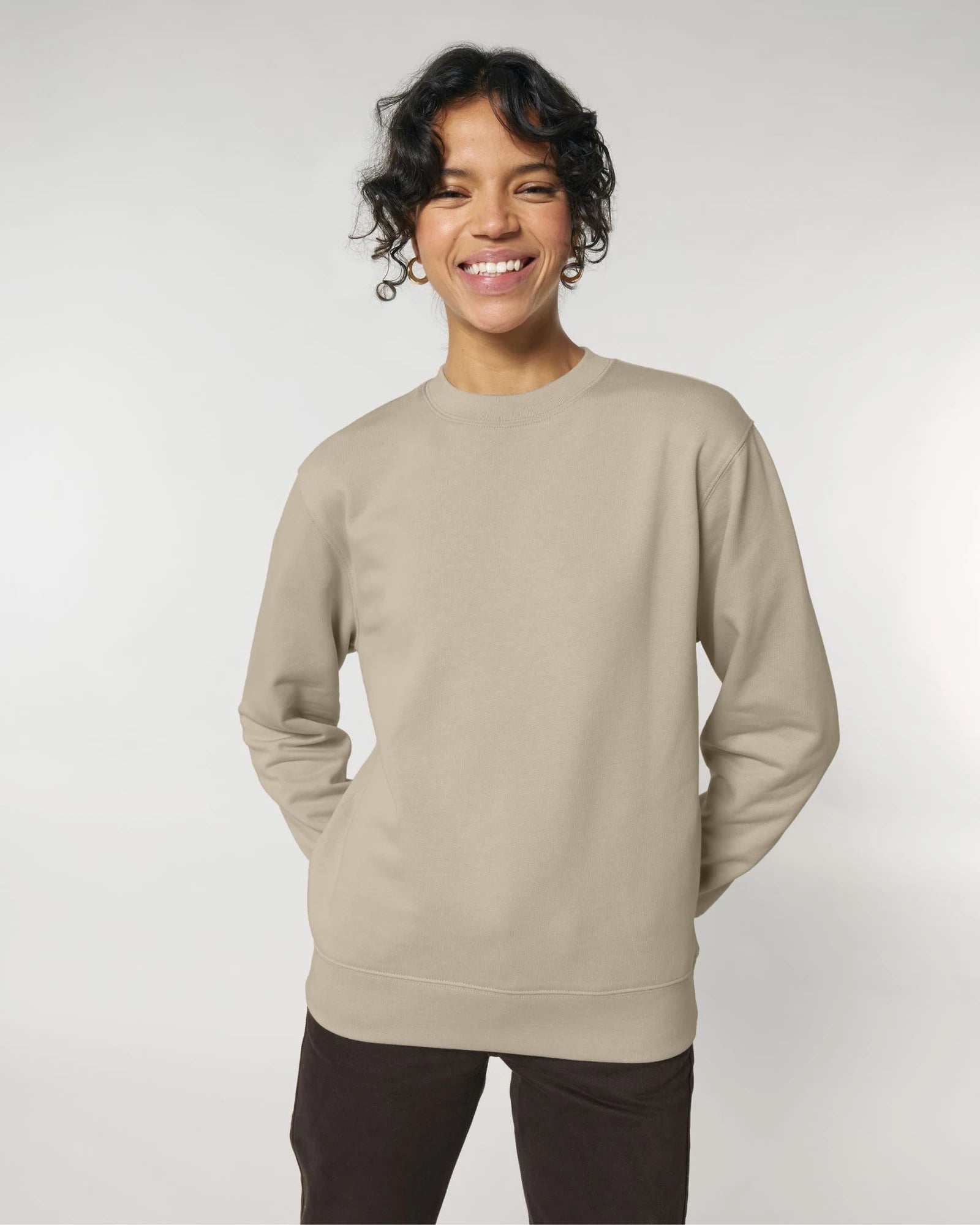 Sweat-shirt unisexe coton bio Stanley/Stella Changer à personnaliser - Desert Dust